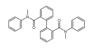 N,N'-dimethyl-N,N'-diphenyl-diphenamide结构式
