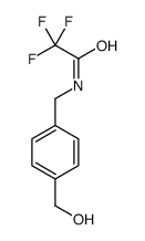 2,2,2-三氟-N-(4-(羟甲基)苄基)乙酰胺结构式
