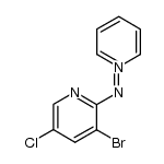 N-(3-bromo-5-chloropyridin-2-yl)pyridin-1-ium-1-aminide结构式