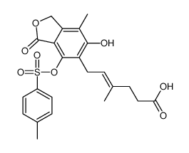 4'-DESMETHYL-6'-TOSYLMYCOPHENOLIC ACID结构式