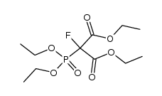 diethyl 2-(diethoxyphosphoryl)-2-fluoromalonate结构式