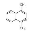 Isoquinoline,1,4-dimethyl-结构式