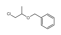 2-benzyloxy-1-chloropropane结构式