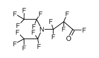 Perfluoro[3-(N,N-diethylamino)propionyl fluoride]结构式