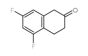 5,7-二氟-3,4-二氢-1H-2-萘酮结构式