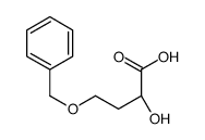 (2S)-2-hydroxy-4-phenylmethoxybutanoic acid结构式