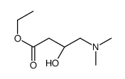 ethyl (3R)-4-(dimethylamino)-3-hydroxybutanoate结构式