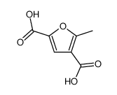 2-methyl-furan-3,5-dicarboxylic acid结构式