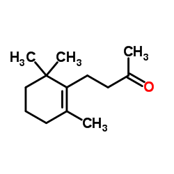 BETA-二氢紫罗兰酮结构式