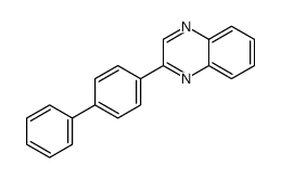 2-(4-phenylphenyl)quinoxaline结构式