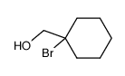 1-bromo-1-hydroxymethylcyclohexane结构式