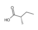 (S)-(+)-2-甲基丁酸结构式