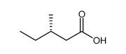 (S)-3-甲基戊酸结构式