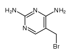2,4-Pyrimidinediamine, 5-(bromomethyl)- (9CI)结构式