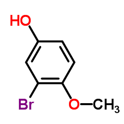 3-溴-4-甲氧基苯酚结构式