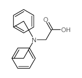 2-(dibenzylamino)acetic acid结构式