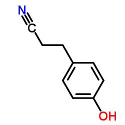 3-(4-羟基苯基)丙腈结构式