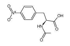 (S)-2-乙酰胺基-4-硝基苯丙氨酸结构式