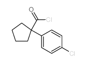 1-苯基环戊烷甲酰氯结构式