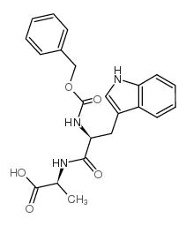 Z-Trp-Ala-OH结构式