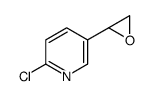 2-chloro-5-[(2R)-oxiran-2-yl]pyridine结构式