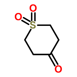 四氢噻喃-4-酮1,1-二氧化物结构式