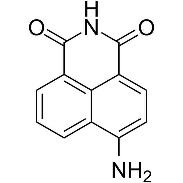 4-氨基-1,8-萘胺结构式