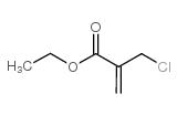 2-(氯甲基)丙烯酸乙酯结构式