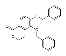 Ethyl 3,4-bis(benzyloxy)benzoate结构式