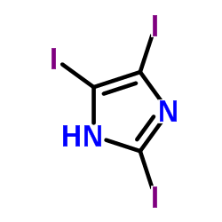 2,4,5-三碘咪唑结构式
