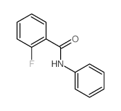 Benzamide,2-fluoro-N-phenyl-结构式