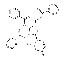 2,3,5-三苯甲酰尿苷结构式
