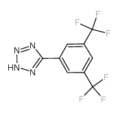 5-[3,5-双(三氟甲基)苯]四唑结构式