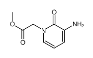 3-氨基-2-氧代-1(2H)-吡啶乙酸甲酯结构式