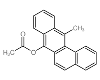 (12-methylbenzo[a]anthracen-7-yl) acetate结构式