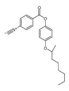 [4-[(2R)-octan-2-yl]oxyphenyl] 4-isocyanobenzoate结构式