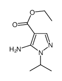 ethyl 5-amino-1-isopropyl-1h-pyrazole-4-carboxylate结构式