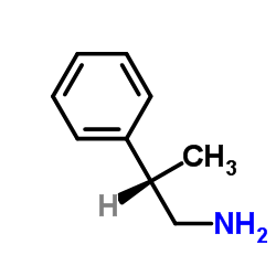 (S)-2-苯基-1-丙胺结构式