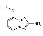 8-甲氧基-[1,2,4]噻唑并[1,5-a]吡啶-2-胺结构式