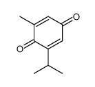2-Isopropyl-6-methyl-1,4-benzoquinone结构式