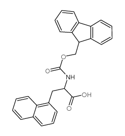 FMOC-DL-1-NAPHTHYLALANINE结构式