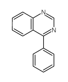 Quinazoline, 4-phenyl-结构式