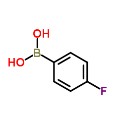 4-氟苯硼酸结构式