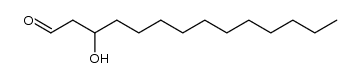 3-hydroxytetradecanal结构式