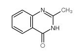2-甲基-4(3H)-喹唑酮结构式