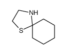 1-thia-4-azaspiro[4.5]decane结构式