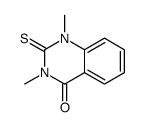 2,3-Dihydro-1,3-dimethyl-2-thioxoquinazolin-4(1H)-one结构式