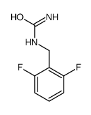(2,6-Difluoro-benzyl)-urea结构式