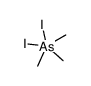 diiodo(trimethyl)-&lambda;5-arsane结构式