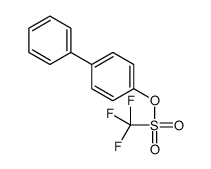 三氟甲磺酸4-联苯基酯结构式